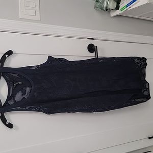 Rag & Bone navy midi sundress